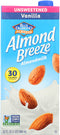 Vanilla Unsweetened Almond Milk