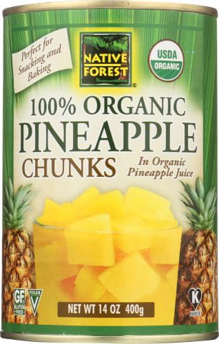 Organic Pineapple Chunks