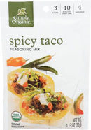 Organic Spicy Taco Seasoning