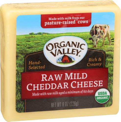 Organic Raw Mild Cheddar