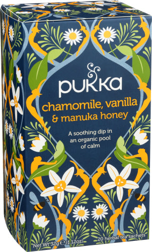 Chamomile Vanilla Manuka Honey Tea