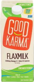 Flax Milk, Unsweetened 64oz