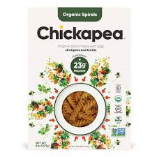 Organic Chickpea Spiral Pasta